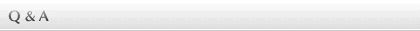 Q & A